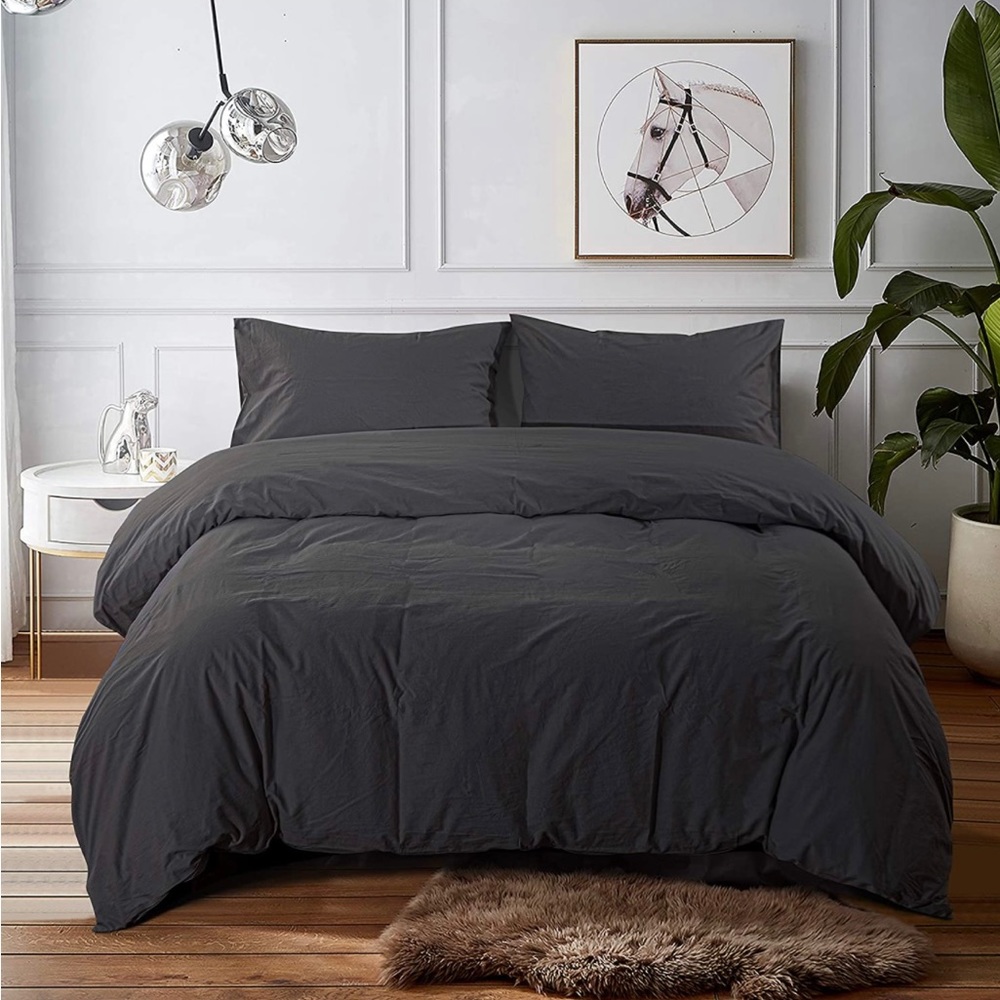New Cotton Duvet Cover Set - Full / Queen